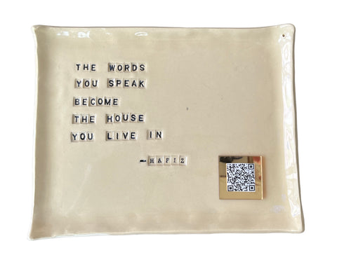 Charola de cerámica