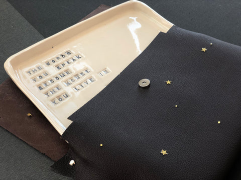 Charola de cerámica