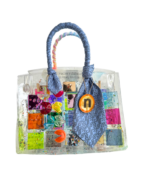 Birkn Pixel corbata azul