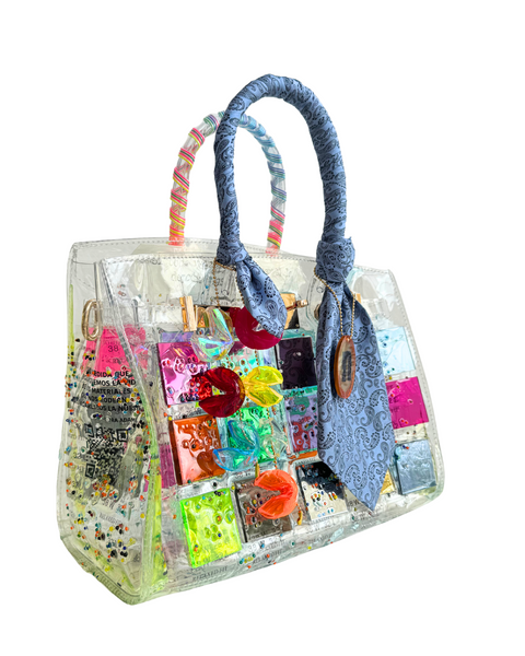 Birkn Pixel corbata azul