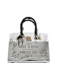 Birkn THIS IS NOT A BAG (Plata)