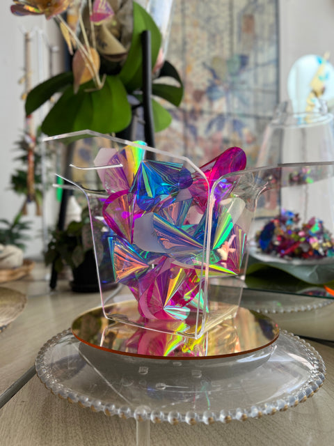 Caja china - Transparente