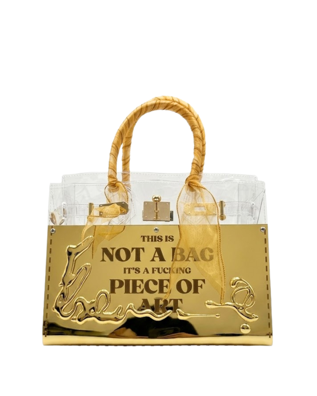 Birkn THIS IS NOT A BAG (Dorada)